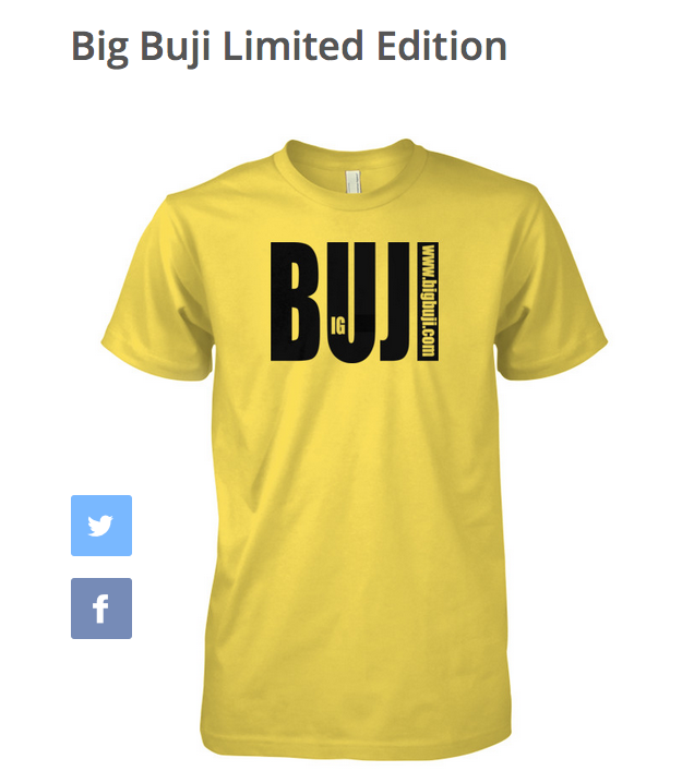 big buji limited edition tee